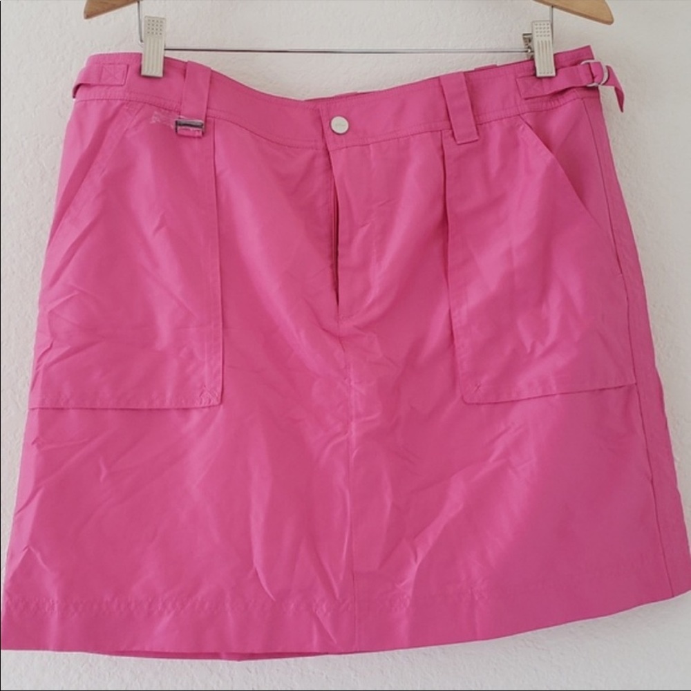 NWT Ralph Lauren Pink Satin Golf Skort - Size 14